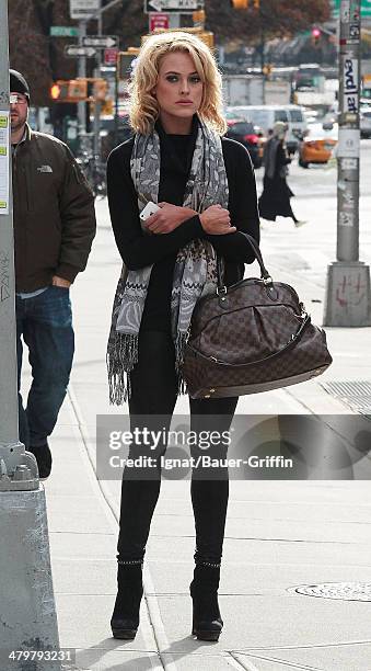 Peta Murgatroyd is seen on November 15, 2012 in New York City.