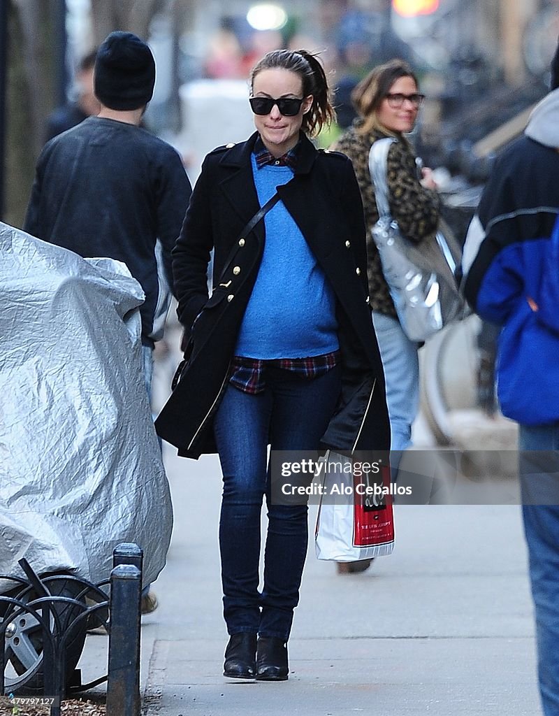 Celebrity Sightings In New York City - March 20, 2014