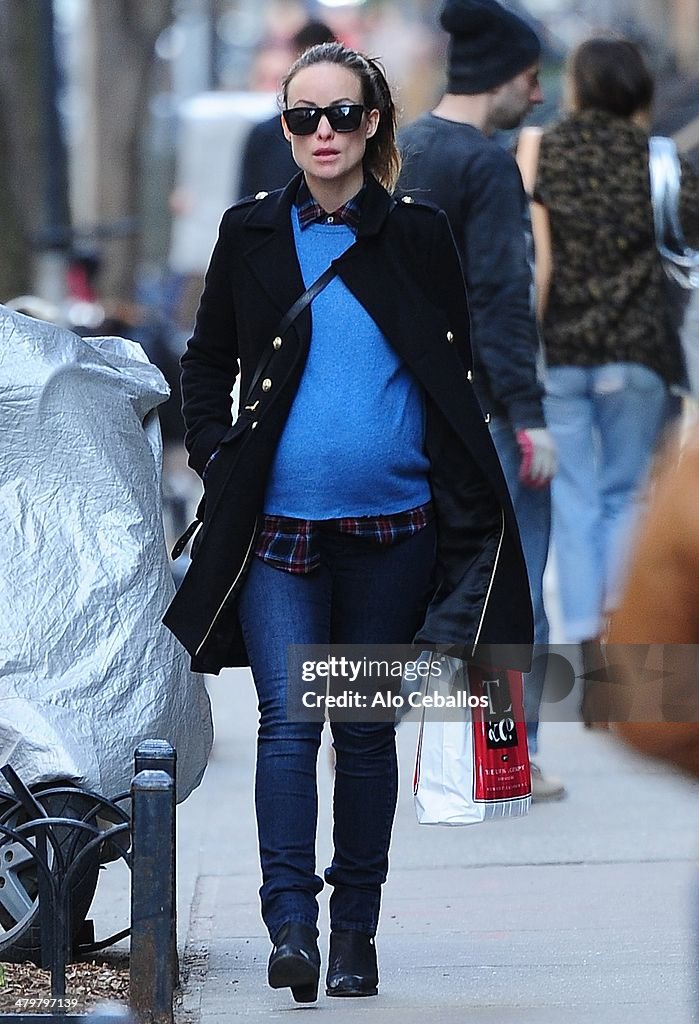 Celebrity Sightings In New York City - March 20, 2014