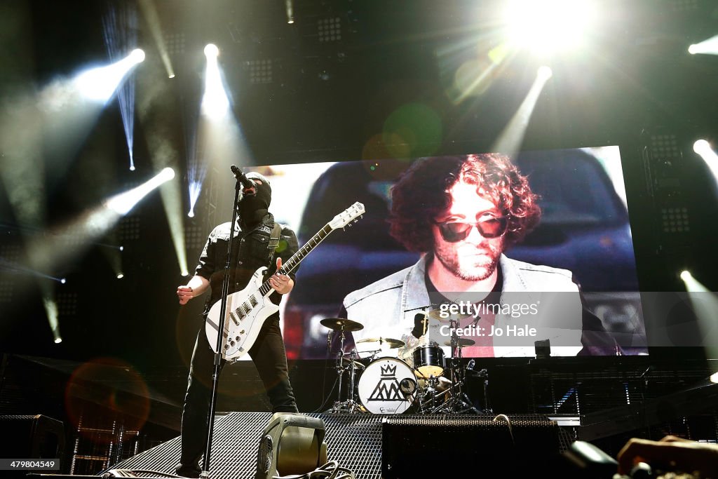 Fall Out Boy Perform At Wembley Arena In London