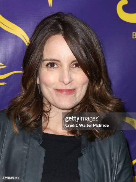 Tina Fey attends the "Aladdin" On Broadway Opening Night at New Amsterdam Theatre on March 20, 2014 in New York City.