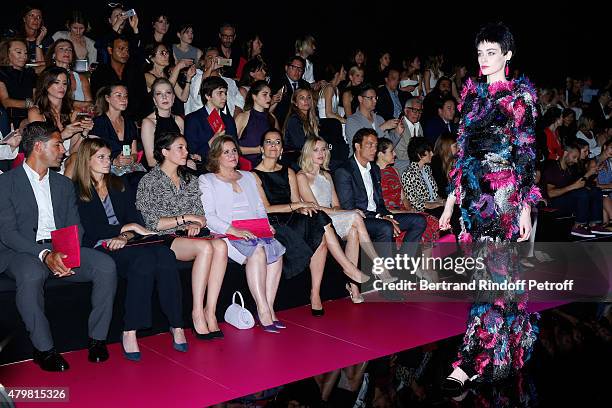 Athina Onassis with her husband Alvaro de Miranda Neto, Grand Duchess Maria Teresa de Luxembourg with her daughter Princess Alexandra de Luxembourg,...