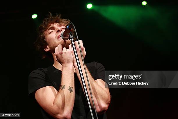 Paolo Nutini performs at The Olympia on March 20, 2014 in Dublin, Ireland.