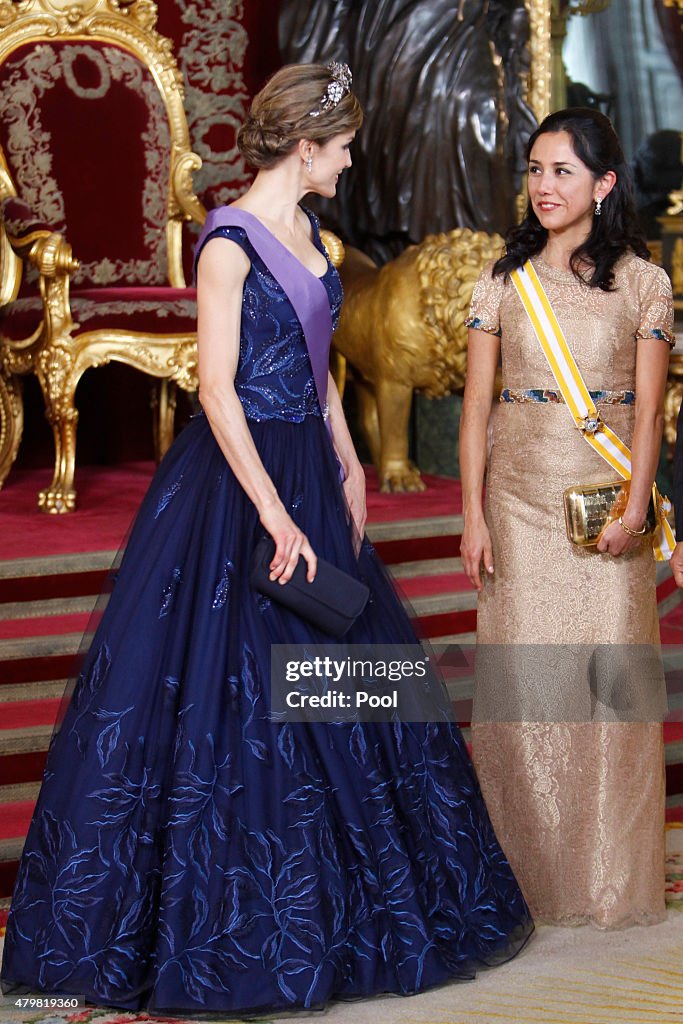 Spanish Royals Host a Dinner for President of Peru