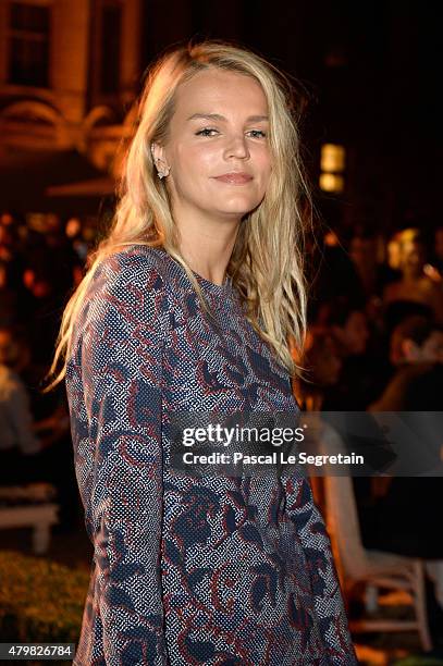 Kelly Sawyer attends the Tory Burch Paris Flagship store opening after party at on July 7, 2015 in Paris, France.