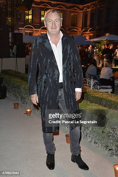 Godfrey Deeny attends Tory Burch Paris Flagship Opening after party at on July 7, 2015 in Paris, France.