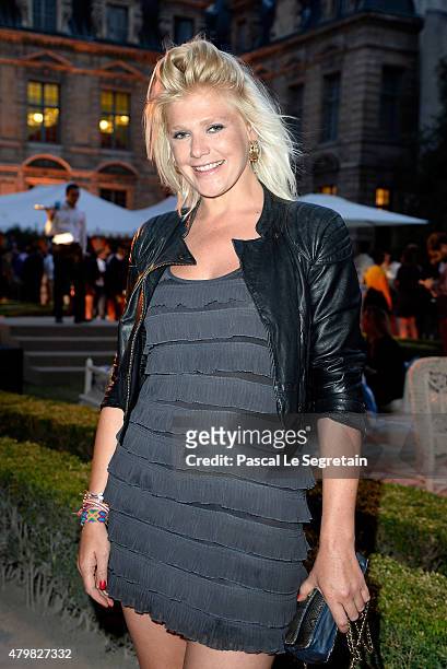 Micky Green attends the Tory Burch Paris Flagship store opening after party at on July 7, 2015 in Paris, France.