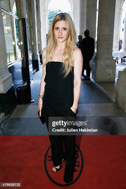 Caroline Tixier attends the mytheresa.com & Haider Ackermann Dinner At Le Grand Vefour as part of Paris Fashion Week Haute Couture Fall/Winter...