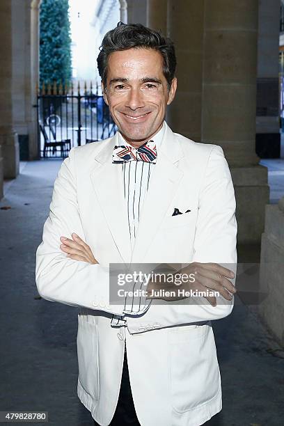 Vincent Dare attends the mytheresa.com & Haider Ackermann Dinner At Le Grand Vefour as part of Paris Fashion Week Haute Couture Fall/Winter 2015/2016...