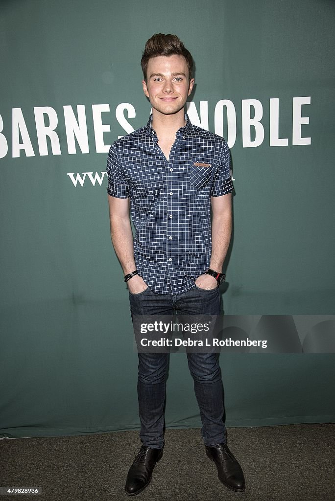 Chris Colfer Signs Copies Of "The Land Of Stories: Beyond The Kingdoms"