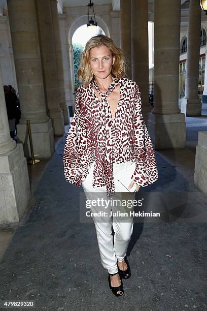 Elisabeth Von Gutmann attends the mytheresa.com & Haider Ackermann Dinner At Le Grand Vefour as part of Paris Fashion Week Haute Couture Fall/Winter...