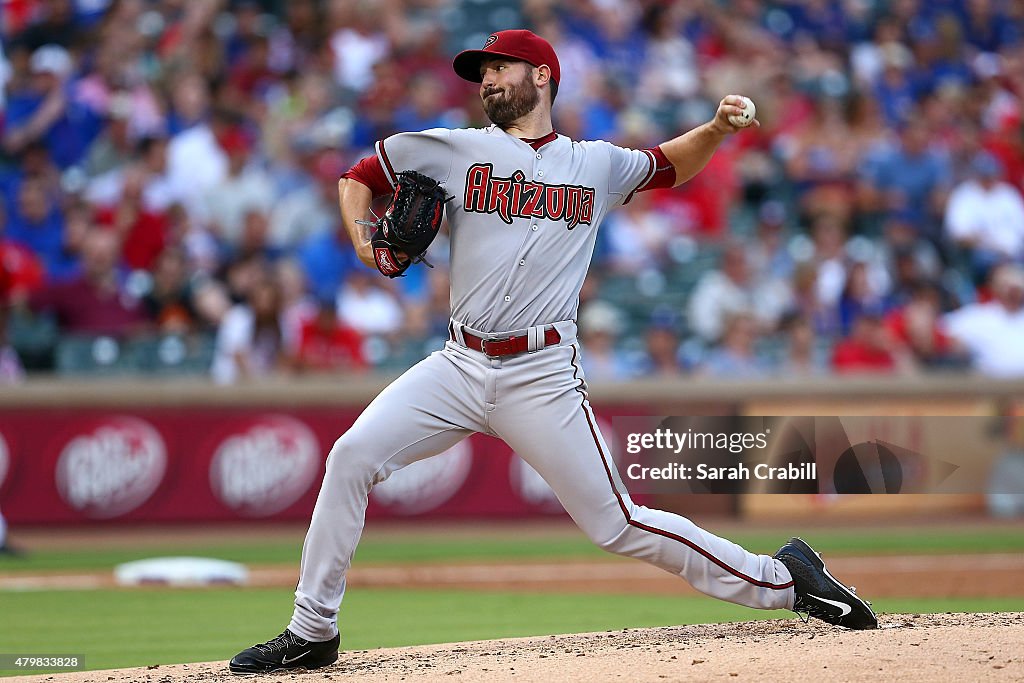 Arizona Diamondbacks v Texas Rangers