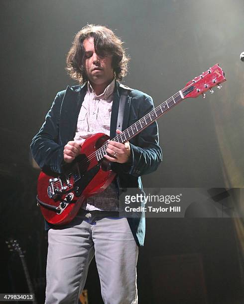 Jay Gonzalez of Drive-by Truckers performs at Terminal 5 on March 20, 2014 in New York City.