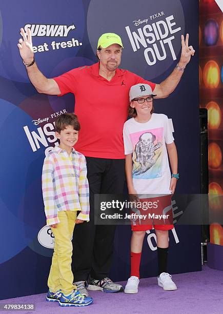 Actor Kevin Nealon arrives at the Los Angeles premiere of Disney/Pixar's 'Inside Out' at the El Capitan Theatre on June 8, 2015 in Hollywood,...