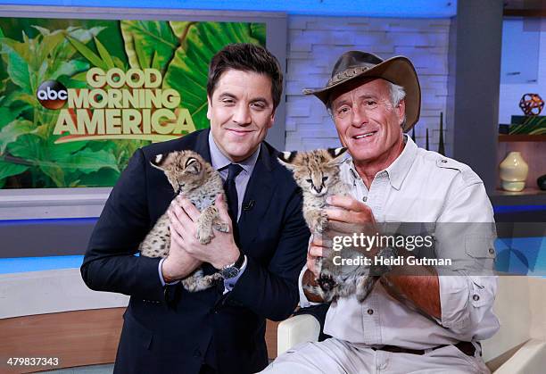 Jack Hanna is a guest on "Good Morning America," 3/20/14 on the Walt Disney Television via Getty Images the Television Network.