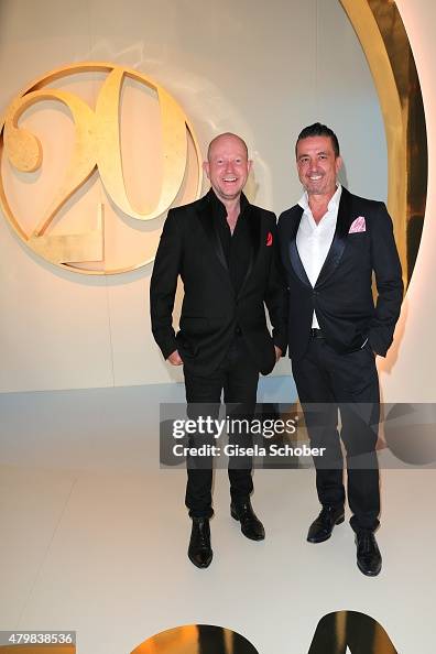 Dad Rennie Designer Brian Rennie and his husband Ferdinand Rennie during the 20 ...