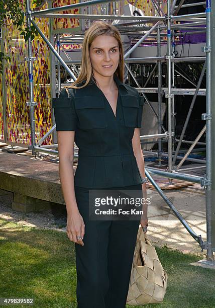 Gaia Repossi attends the Christian Dior show as part of Paris Fashion Week Haute Couture Fall/Winter 2015/2016 on July 6, 2015 in Paris, France.