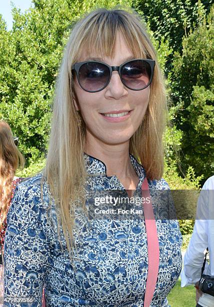 Victoire de Castellane attends the Christian Dior show as part of Paris Fashion Week Haute Couture Fall/Winter 2015/2016 on July 6, 2015 in Paris,...