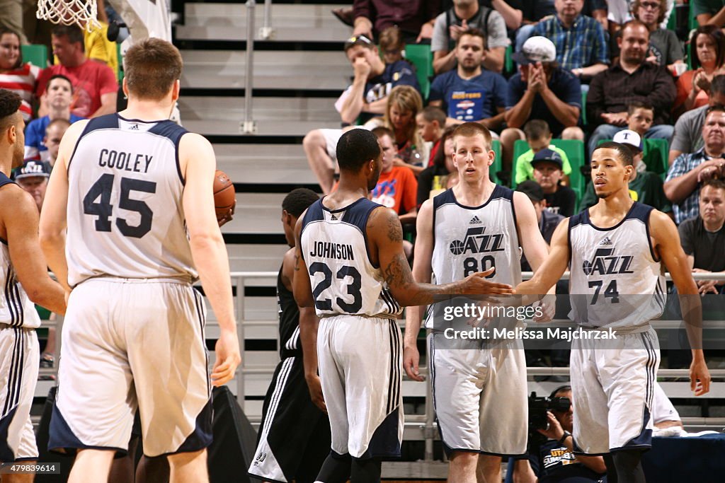 San Antonio Spurs v Utah Jazz