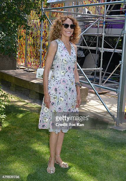 Marisa Berenson attends the Christian Dior show as part of Paris Fashion Week Haute Couture Fall/Winter 2015/2016 on July 6, 2015 in Paris, France.
