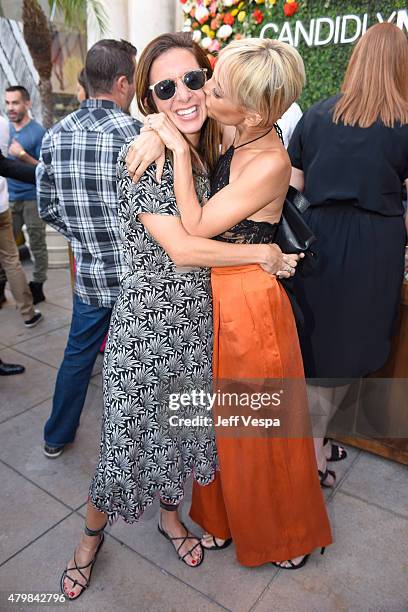 Liat Baruch and Nicole Richie attend VH1's "Candidly Nicole" Season 2 Premiere Event at House of Harlow at The Grove on July 7, 2015 in Los Angeles,...