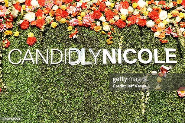 General view of the atmosphere at VH1's "Candidly Nicole" Season 2 Premiere Event at House of Harlow at The Grove on July 7, 2015 in Los Angeles,...