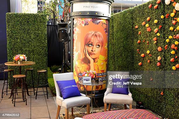 General view of the atmosphere at VH1's "Candidly Nicole" Season 2 Premiere Event at House of Harlow at The Grove on July 7, 2015 in Los Angeles,...