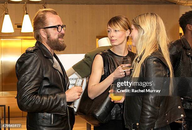 Designer Johan Lindeberg attends the Saks / PSLA Denim Event at Saks Fifth Avenue Beverly Hills on March 20, 2014 in Beverly Hills, California.