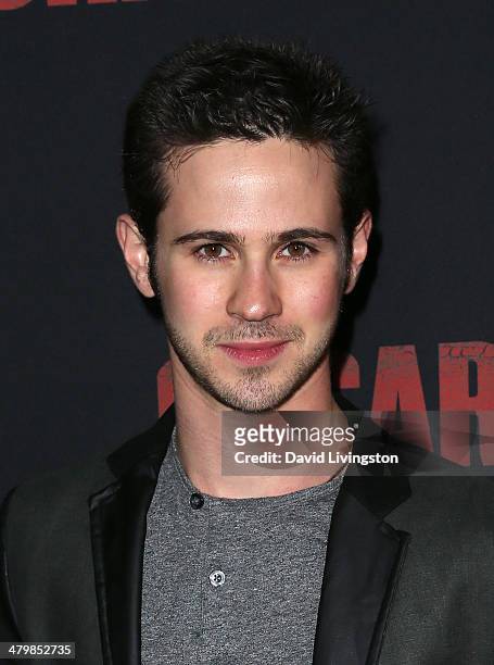Actor Connor Paolo attends the premiere of Pantelion Films and Participant Media's "Cesar Chavez" at TCL Chinese Theatre on March 20, 2014 in...