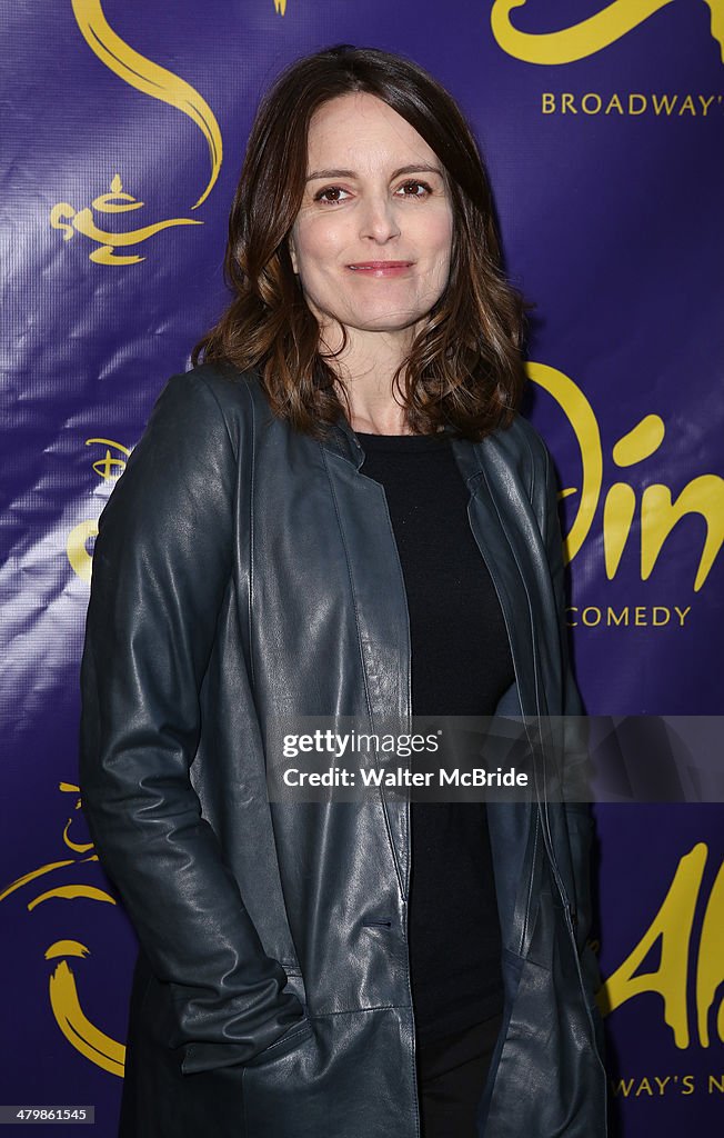 "Aladdin" On Broadway Opening Night - Arrivals & Curtain Call