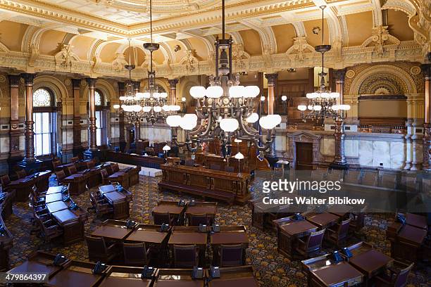 state capital, state senate chamber - senate stock pictures, royalty-free photos & images