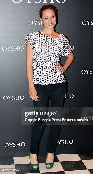 Michelle Jenner attends 'Oysho' new collection presentation photocall on March 20, 2014 in Madrid, Spain.