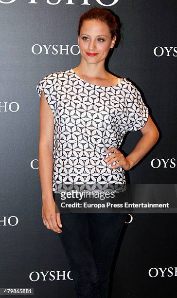 Michelle Jenner attends 'Oysho' new collection presentation photocall on March 20, 2014 in Madrid, Spain.