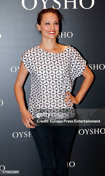 Michelle Jenner attends 'Oysho' new collection presentation photocall on March 20, 2014 in Madrid, Spain.