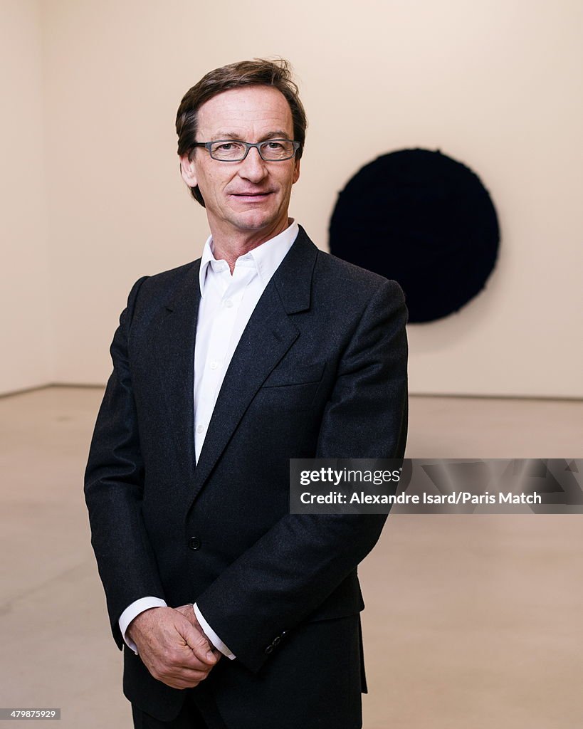 Thaddaeus Ropac, Paris Match Issue 3383, March 26, 2014