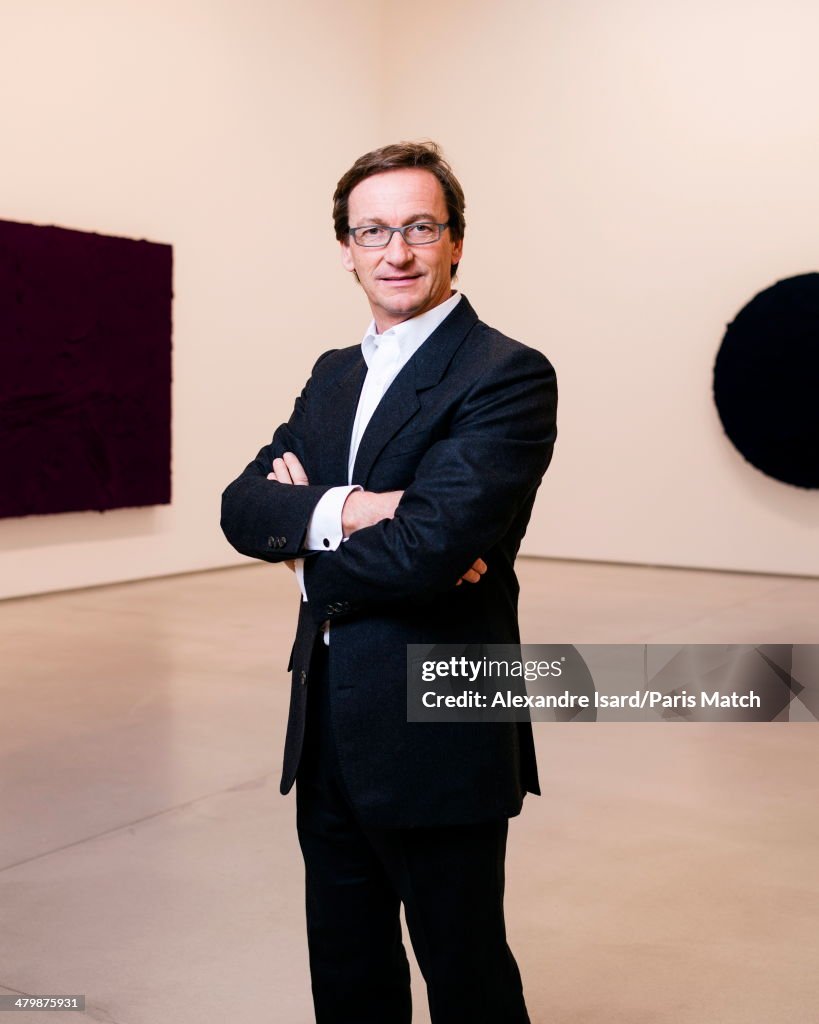 Thaddaeus Ropac, Paris Match Issue 3383, March 26, 2014