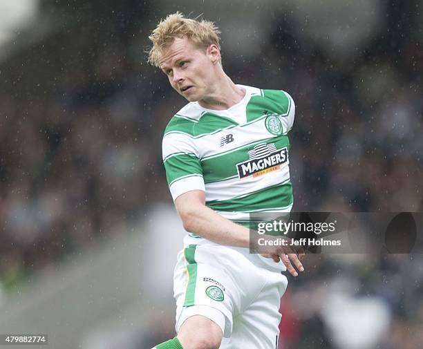 Gary Mackay-Steven of Celtic at the Pre Season Friendly between Celtic and FK Dukla Praha at St Mirren Park on July 04, 2015 in Paisley, Scotland.