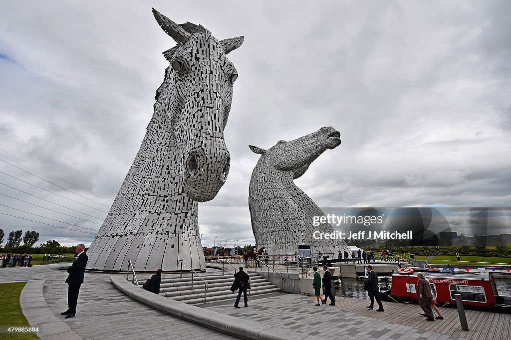 Official Opening of The Kelpies Equine Sculptures