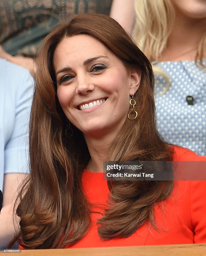 Celebrities At Wimbledon 2015
