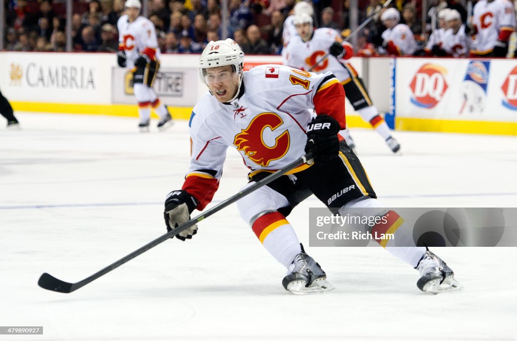 Calgary Flames v Vancouver Canucks