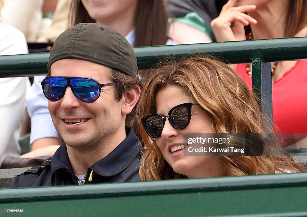 Celebrities At Wimbledon 2015