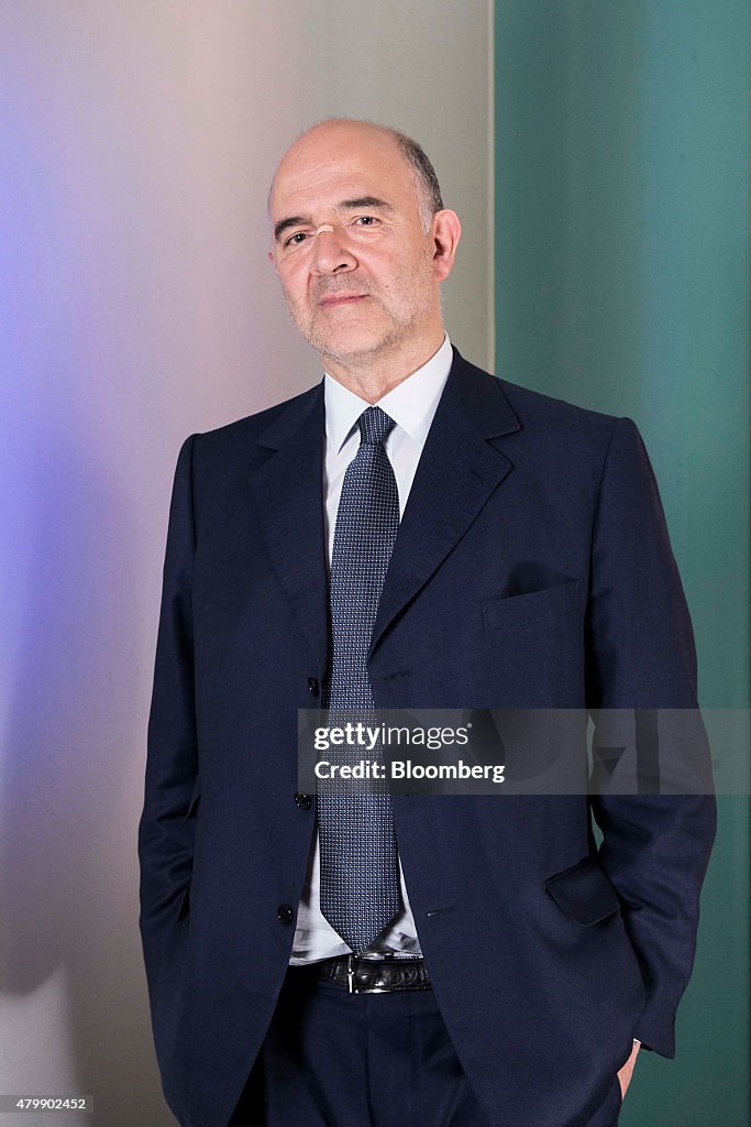 Economic Commissioner For The European Union Pierre Moscovici Interview