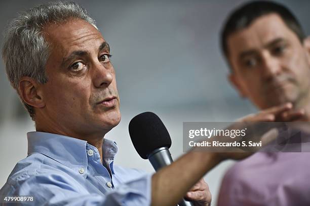 Rahm Emanuel speaks at the Aspen Ideas Festival 2015 on July 2, 2015 in Aspen, Colorado.