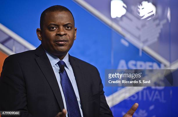 United States Secretary of Transportation Anthony Foxx delivers remarks at the Aspen Ideas Festival 2015 on July 4, 2015 in Aspen, Colorado.