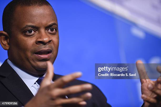 United States Secretary of Transportation Anthony Foxx delivers remarks at the Aspen Ideas Festival 2015 on July 2, 2015 in Aspen, Colorado.