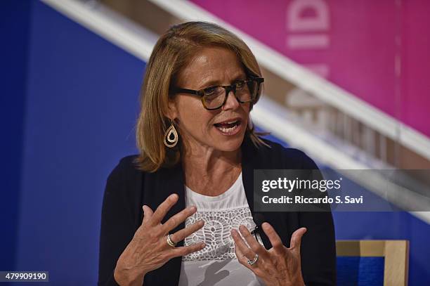 Katie Couric speaks at the Aspen Ideas Festival 2015 on July 2, 2015 in Aspen, Colorado.