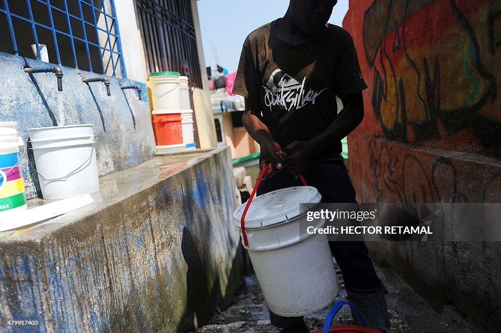 HAITI-ECONOMY-WATER