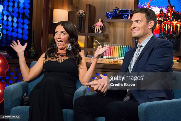 Pictured : Jenni Pulos and Jeff Lewis --