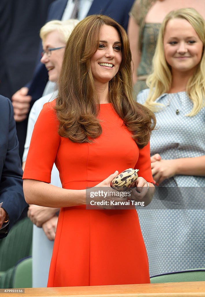 Celebrities At Wimbledon 2015