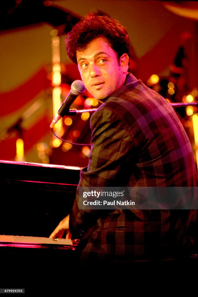 Billy Joel Performs Onstage
